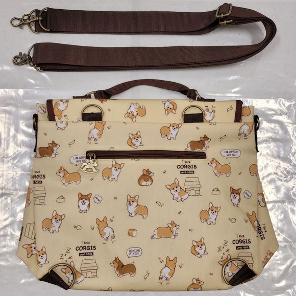 Waterproof Convertibe Handbag Backpack Crossbody Multifunctional Triple Use Bag - Picture 10 of 15